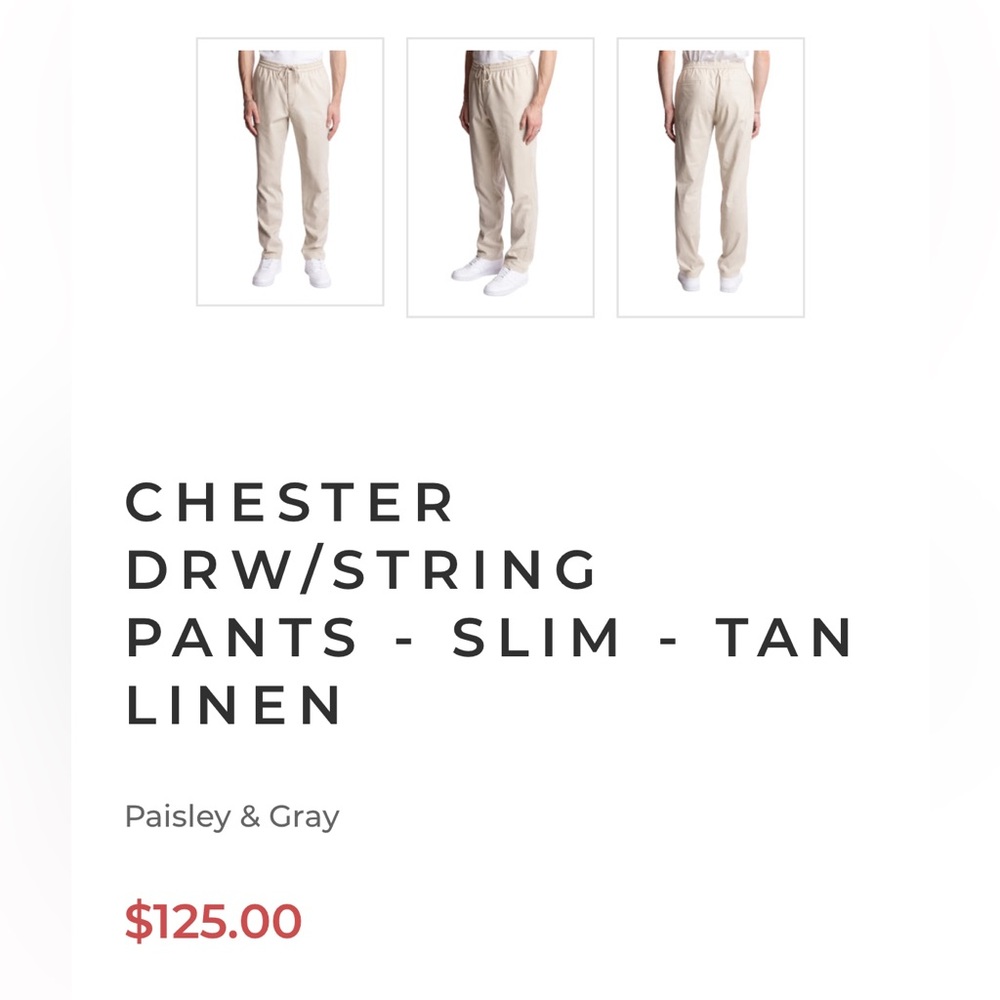 Designer Linen Pants - Picture 11 of 16